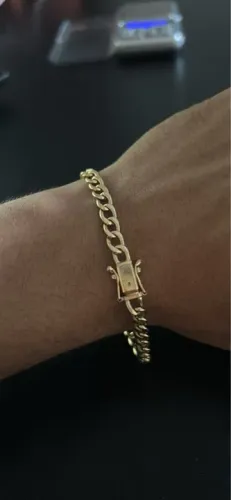 Pulseira MACIÇA de Ouro 18k 15G