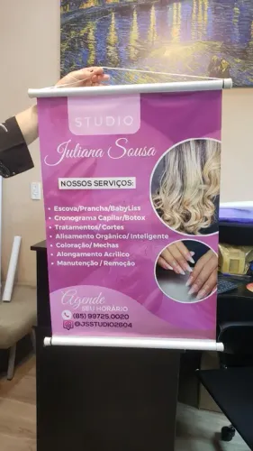 Banner personalizado para divulgação de serviços 