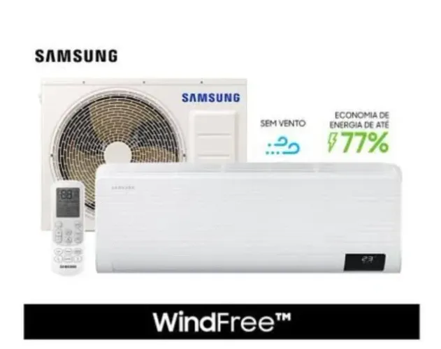 Ar Condicionado Samsung Inverter WindFree Quente e Frio 18.000 BTUs | Lacrado Novo |