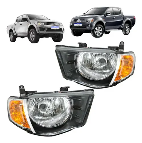 Farol Mitsubishi L200 Triton 2008 2009 2010 2011 A 2017 Novo