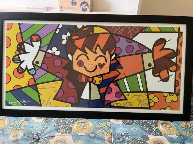 Quadro Romero Britto