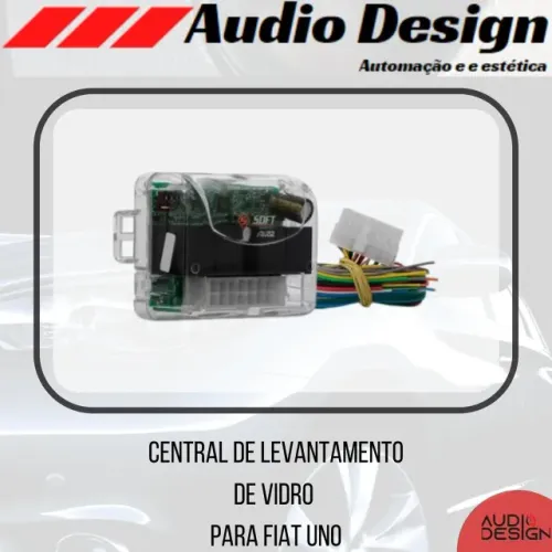 Central de Levantamento de Vidro para Fiat Uno