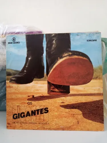 LP trilha sonora de novela os gigantes