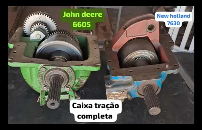 Caixa de tração tratores