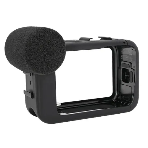 (USADO) 1 Acessório Original Media Mod para Go Pro Hero 12 Black