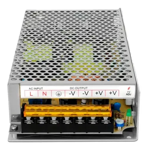 Fonte Alimentação Estabilizada 12V10A Colmeia Bivolt