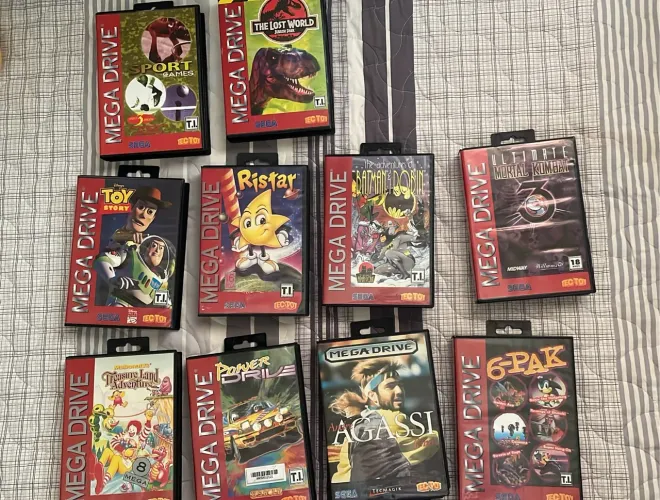 Vendo Jogos Mega Drive