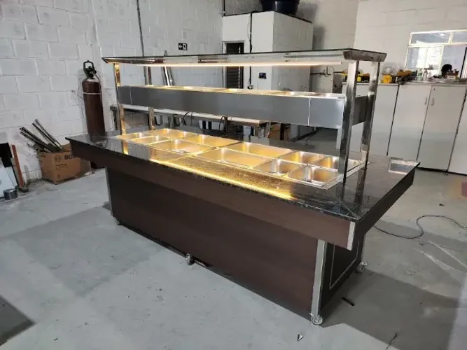 Ilha Self-Service - Fabricação propria 