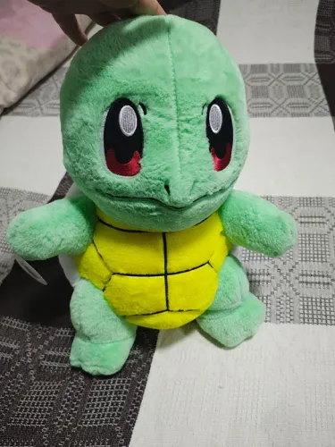 Pelúcia Squirtle - Pokémon - Decoração