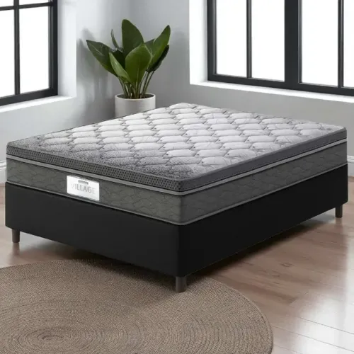 Conjunto Base e Colchão D28 Casal A pronta Entrega) Novo
