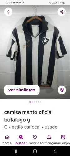 Camisa Oficial Botafogo G - Estilo Carioca