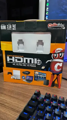 Cabo HDMI 8 metros (HDMI 2.0)