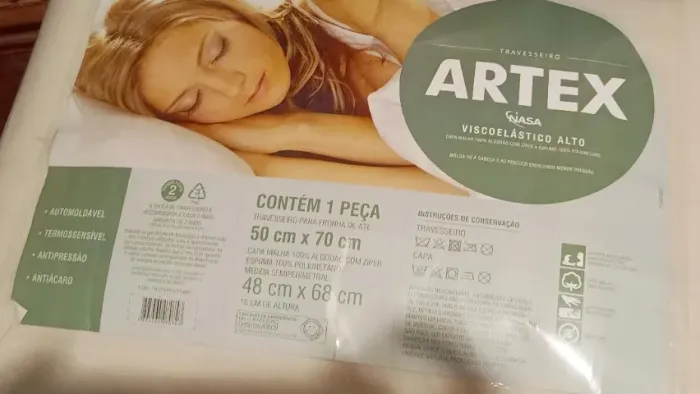 Travesseiro especial (ARTEX - Nasa) - novo