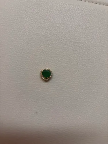 Pingente em Esmeralda ouro 18k