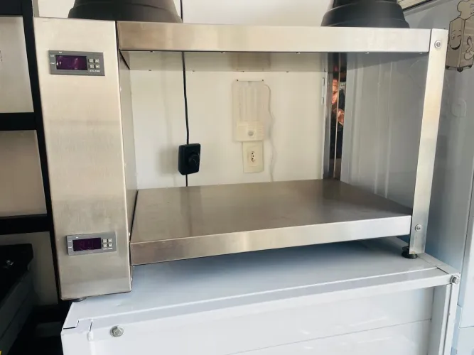 MB Mesa térmica o/ Delivery 60x40 Inox 