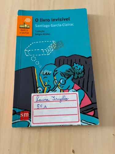Livro de leitura o livro invisível 