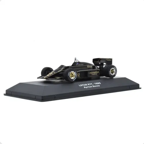 Miniaturas McLaren Lotus e Toleman Ayrton Senna 1/43