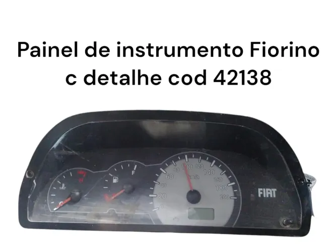 Painel De Instrumento Fiorino C Detalhe Cod 42138