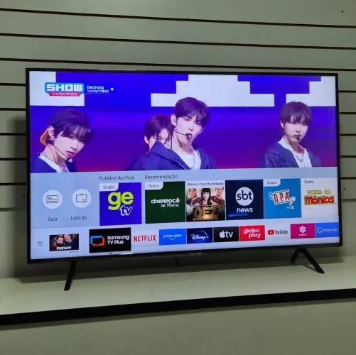 SMART TV SAMSUNG 55 polegadas 4k completa
