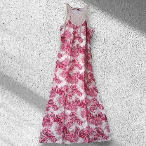 Vestido Hering Longo Estampado Tam M
