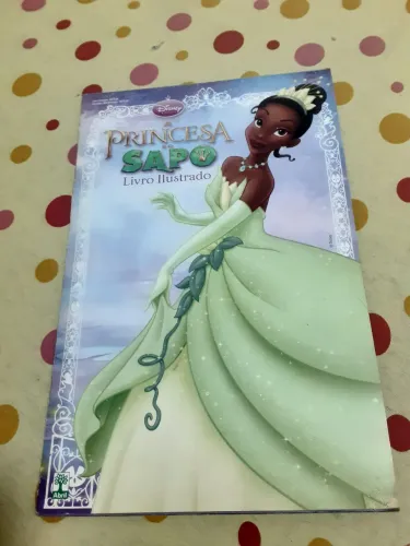 Álbum de figurinhas a Princesa e o Sapo COMPLETO
