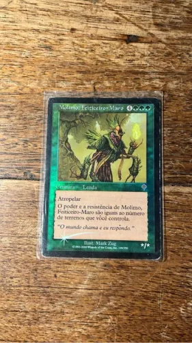 Molimo, Feiticeiro-Maro - Carta MTG