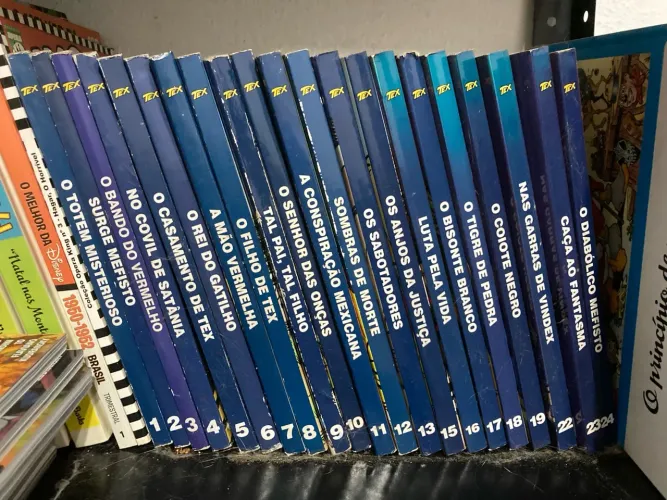 Coleção Tex em Cores - 24 Volumes