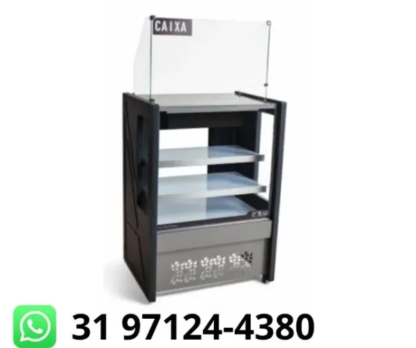 Balcão Caixa Com Gaveta Polar 80CM