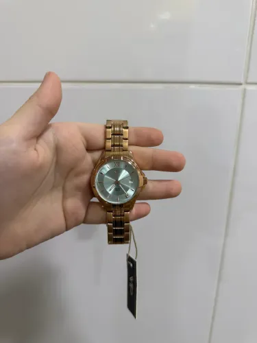 Relógio vip ouro rose feminino 