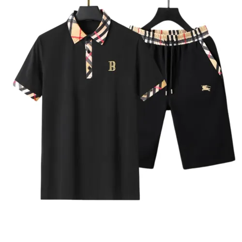 Conjunto Polo e Bermuda Burberry