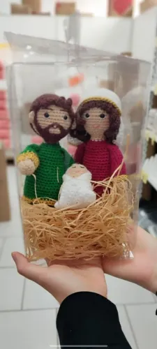 Amigurumi presépio.