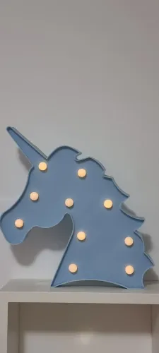 Luminária de Unicórnio para o quarto. (NÃO FAÇO ENTREGAS)