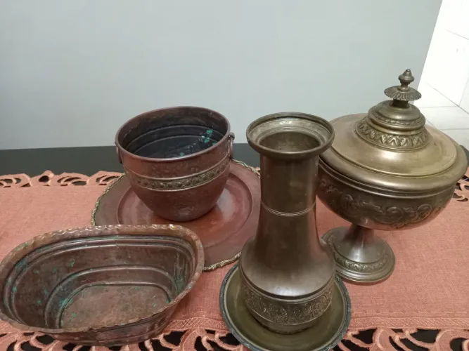 São 6 peças vintage