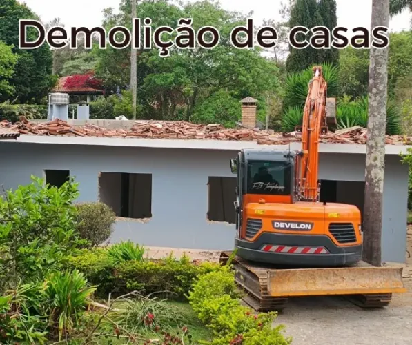 Serviço de Demolição e Remoção de Entulhos