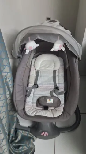 Cadeira para bebê eletrica com Bluetooth, feminina