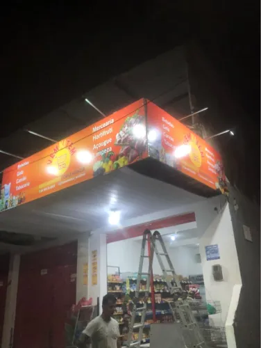 FACHADA METALON COM LONA