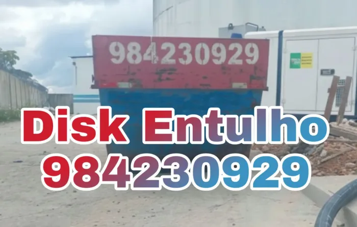 Entulho Caixa de Entulho Disk Entulho caçapa de entulho Papa entulho Caçamba Cuba de lixo