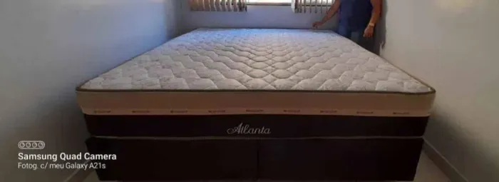 Cama Box Atlanta semiortopedico Queen