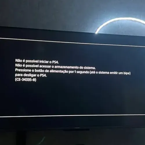 Ps4 com defeito troca