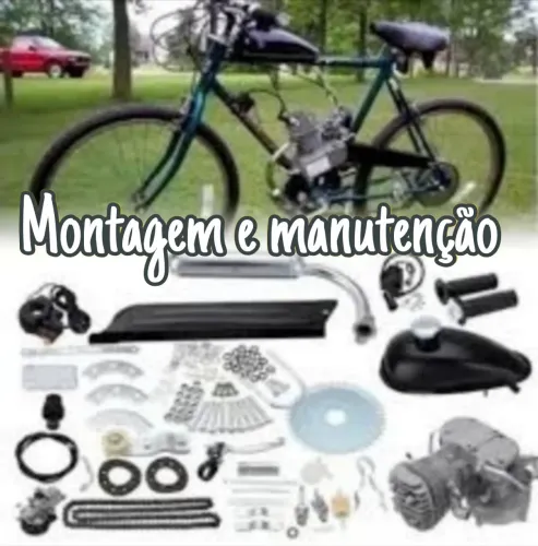 Manutenção em bikes motorizadas, roçadeiras e outras ferramentas