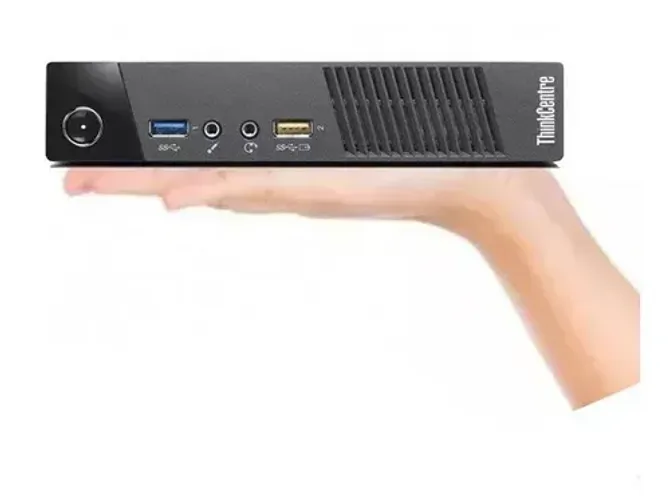 Mini PC Lenovo ThinkCentre M93p Core i7 4th, 8GB RAM, 120GB SSD, Wi-Fi e Bluetooth
