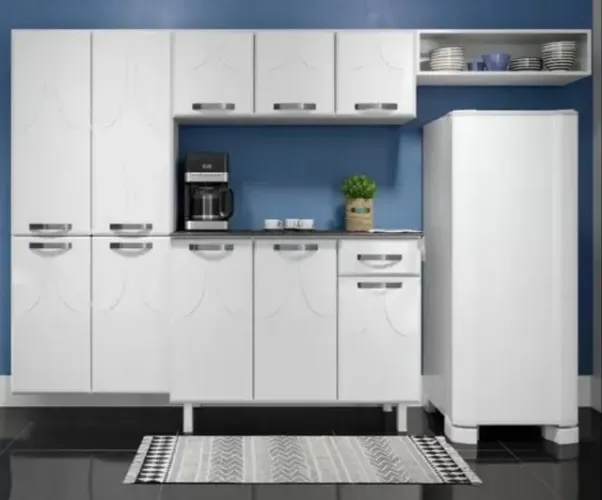 Cozinha Compacta de Aço Rubi Smart Branco SUPER OFERTA!