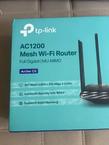 Roteador TP-LINK Wireless Gigabit AC1200 ARCHER C6