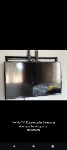 Smart tv Samsung ( 32 polegadas, acompanha o suporte) leia a descrição 