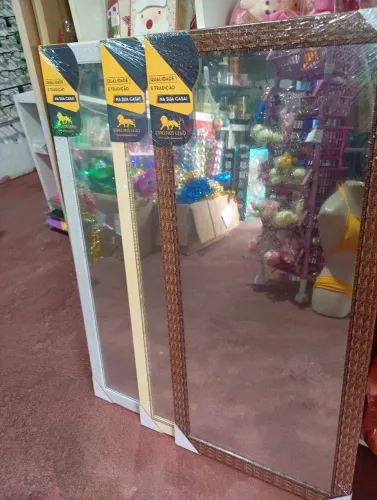 Espelho médio, 93 x 43 Fazemos entrega