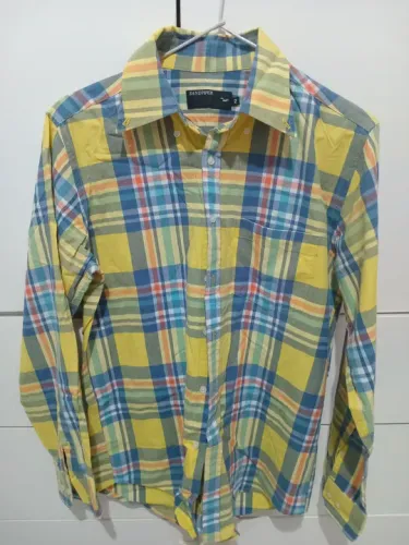 Camisa social xadrez