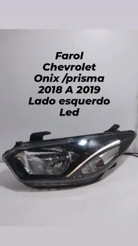 Farol Chevrolet Onix/Prisma 2018-2019 - Lado Esquerdo