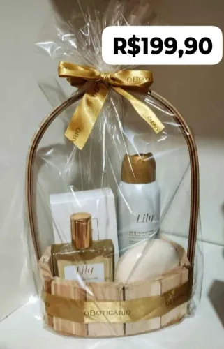Cesta de Presente Lily O Boticário