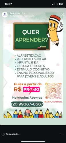 Aulas de Reforço Escolar