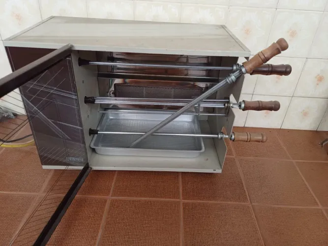 Mini frangueira a gás